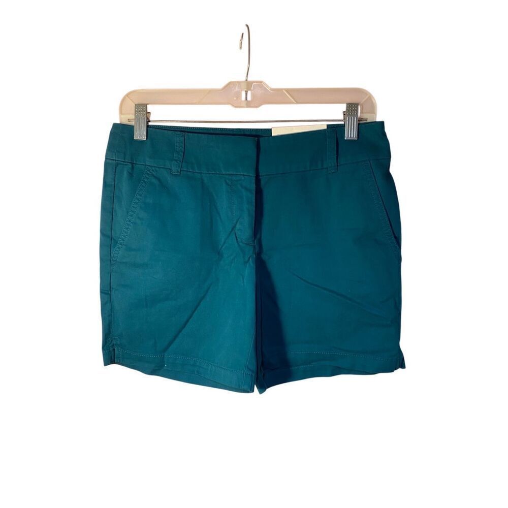 NWT Loft Woman’s 6 inch Short Emerald Green Shorts Size 0